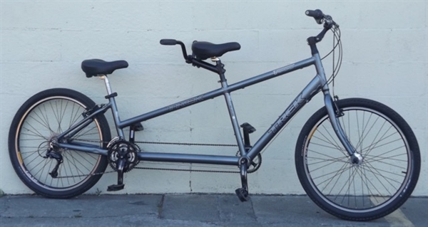 18.5"/14.5" TREK T900 Aluminum Tandem Utility Road Bike ~5'7"-5'11"/~4'11"-5'6"