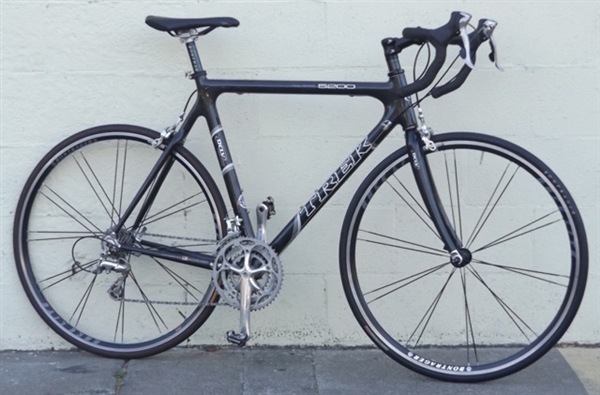 56cm TREK 5200 Full Carbon Shimano Ultegra Triple Road Bike 5'9"-6'0"