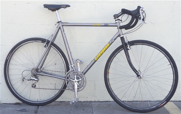 58cm LITESPEED Blue Ridge Titanium Ultegra Touring Road Bike ~6'0"-6'3"
