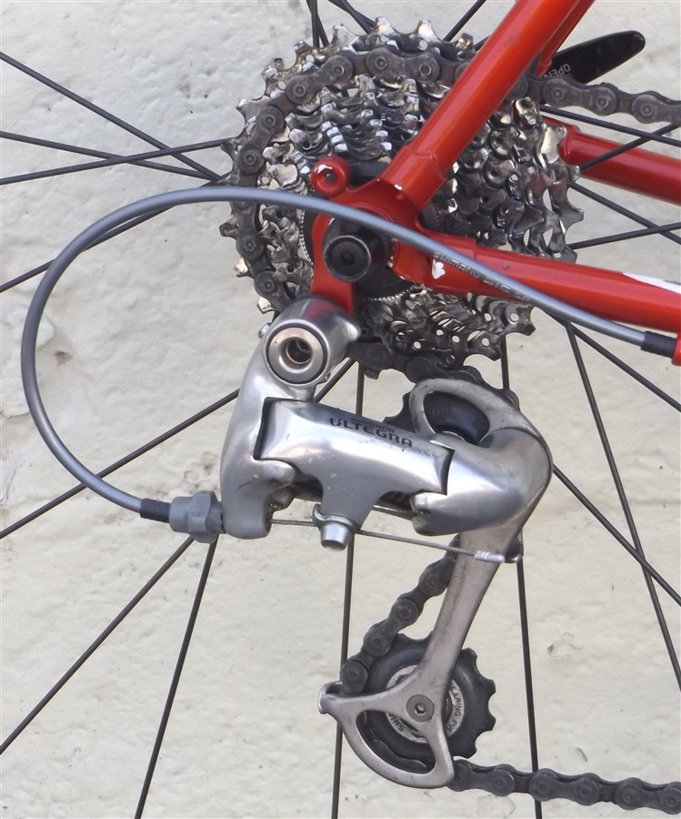 55cm BIANCHI Vigorelli Ultegra Mavic Road Bike ~5'7