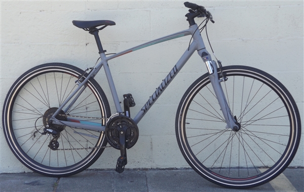 Large SPECIALIZED Crosstrail 2017 Aluminum Suspension Utility Bike ~5'9"-6'0"