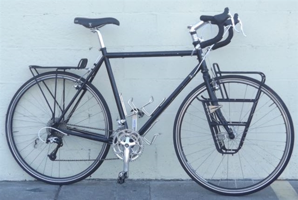 58cm SURLY Long Haul Trucker Ritchey Deore XT Touring Road Bike w Racks ~5'11"-6'2"