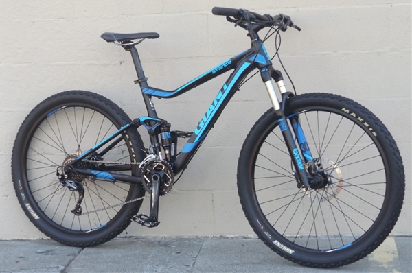 Medium GIANT Stance 27.5" Hydro Disc Full Suspension Mountain Bike ~5'7"-5'10"