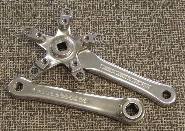 165mm x 110/74 bcd Sugino RT triple crank arms JIS