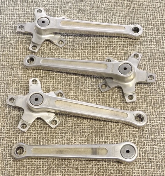 170mm x 86 bcd Stronglight Model 99 double tandem crank arms set ISO