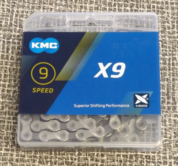 KMC X9 9 speed chain NEW