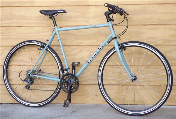 57cm BIANCHI Strada Chromolite Gravel Utility Bike ~5'10"-6'1"