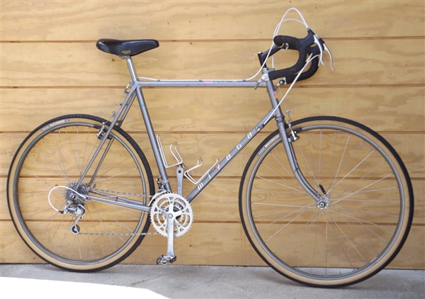 59cm MIYATA 1000 Touring Splined Triple-Butted Lugged Steel Road Bike ~6'0"-6'3"