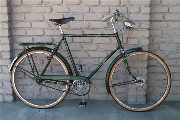 23" RALEIGH Sports Vintage Brooks City Bike 5'10-6'2