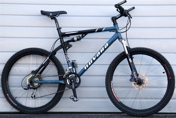 20" Novara Ponderosa FS Full Suspension Aluminum Mountain Bike 6'1"-6'3"