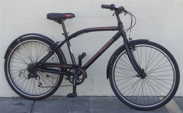 16.5" BIANCHI Milano Citta Cafe Racer 8 Speed Commuter Utility Bike ~5'4"-5'7"
