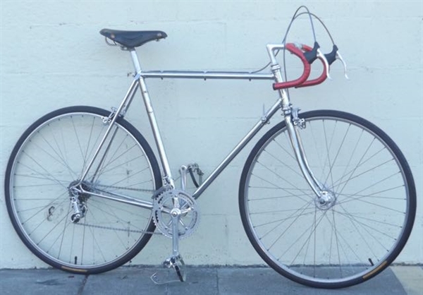 58cm SCHWINN Paramount Campagnolo Brooks Nervex Columbus Road Bike ~5'10"-6'1"