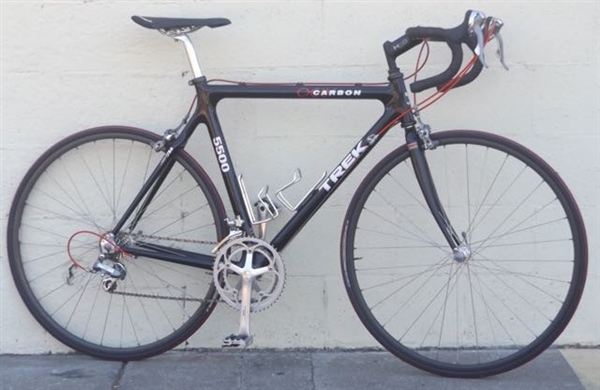56cm TREK 5500 OCLV Carbon Shimano 600 Ultegra USA Road Bike ~5'8"-5'11"