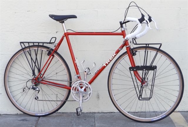 57cm TREK 720 USA Salsa Blackburn Touring Road Bike ~5'10"-6'1"