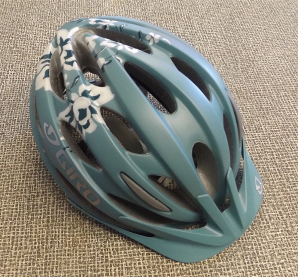 GIRO Verona helmet blue green floral universal womens 50-57cm NEW