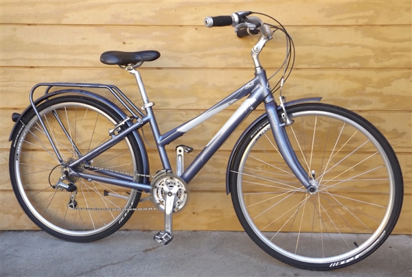 Small FELT Cafe 24 Aluminum Fendered Rack Commuter Utility Bike ~5'2"-5'5"