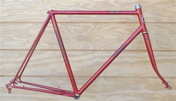 57cm Bridgestone Kabuki Suntour GS Japanese Double Butted Cr-Mo Frameset 1980's