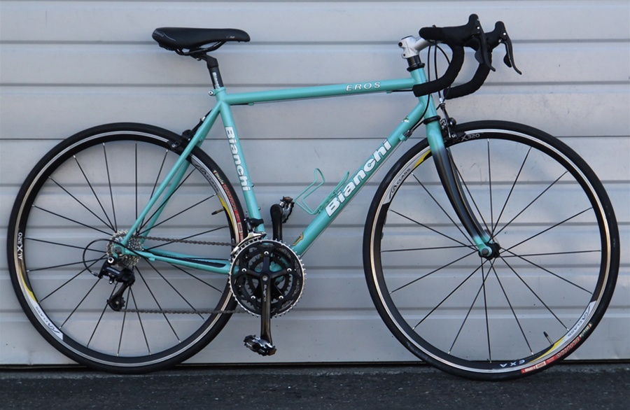 bianchi eros road bike