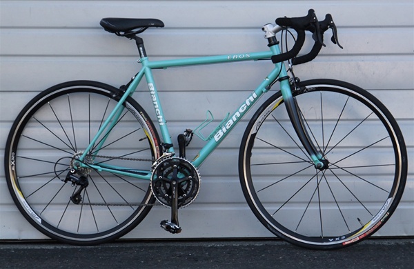 52cm Bianchi Eros Reynolds 631 Campagnolo Triple Road Bike 5'5"-5'8"