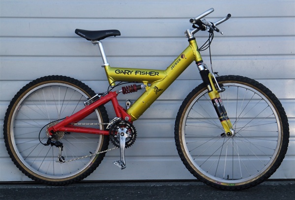 17" Medium Gary Fisher Joshua X0 Full Suspension Mountain Bike Rock Shox 5'6"-5'9"