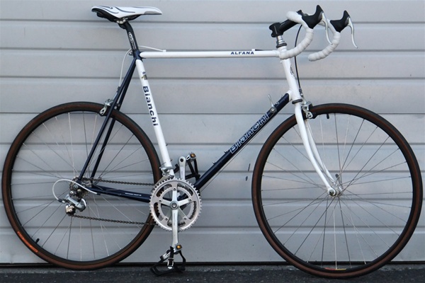 63cm 1990 Bianchi Alfana Butted Chromoly Road Bike 6'2"-6'5"