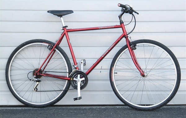 22" Early 90s Specialized Cross Roads 21 Speed Chromoly Utility Bike 6'1"-6'4"