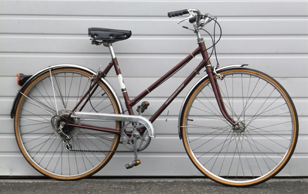 19" Classic Bridgestone 5 Speed Chromoly Utility Step Though Bike 5'8"-5'11"