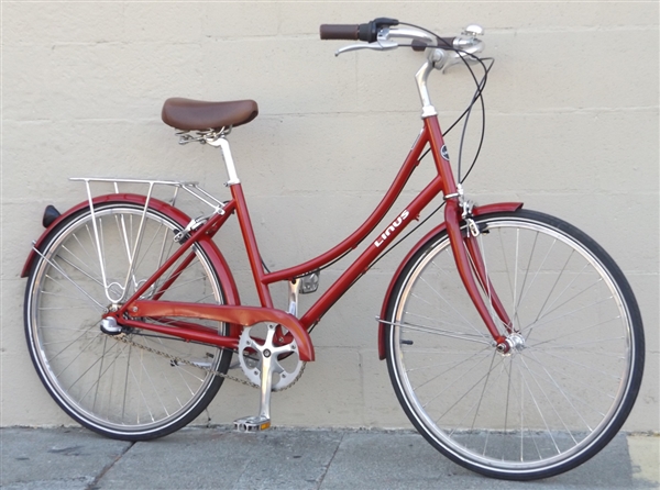 Small LINUS Dutchie 3i Steel Step Thru Utility Dutch Bike ~4'10"-5'3"