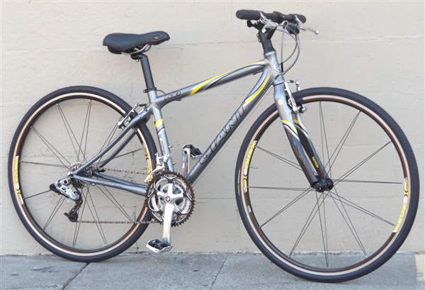 XS GIANT FCR 2 Aluminum Carbon Commuter Hybrid Bike ~5'0"-5'4"