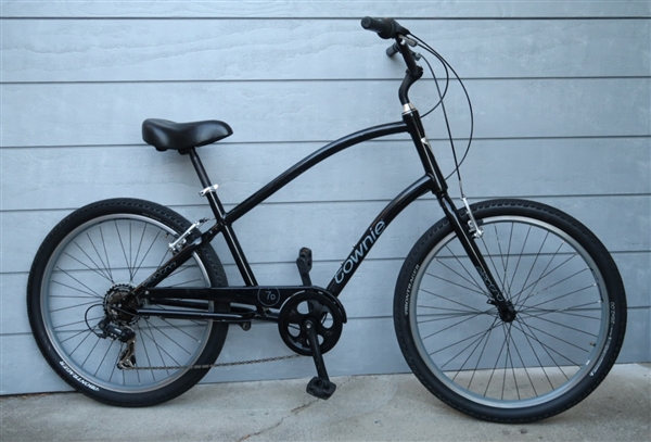 Large ELECTRA Townie 7D Aluminum Utility Town Cruiser Bike ~5'7"-6'1"