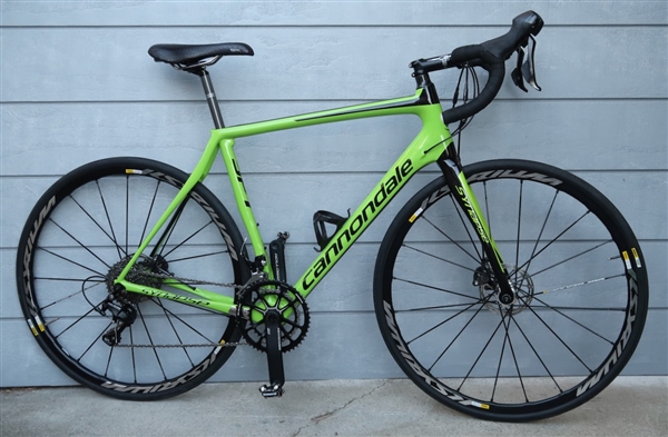 56cm CANNONDALE Synapse Carbon Disc 105 Mavic Road Bike ~5'9"-6'0"