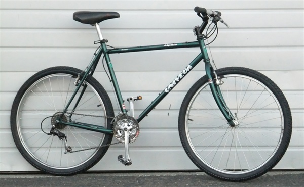 21.5" Univega Alpina 503 Double Butted Chromoly Utility Bike 5'10"-6'1"