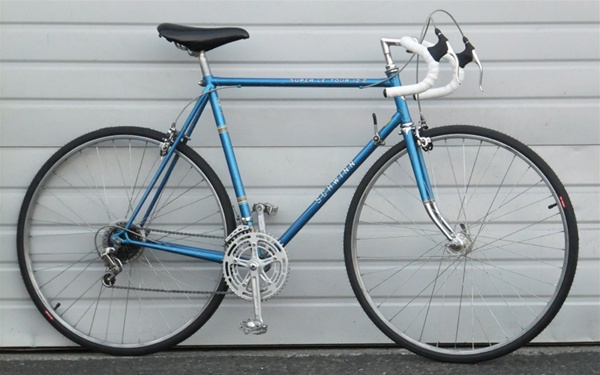 57cm 1980s Schwinn Super Le Tour Chromoly 10 Speed Road/Utility Bike 5'10"-6'1"