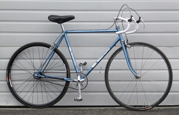 55cm Bianchi Single Speed Free Wheel Flip Flop Road Bike 5'9"-6'0"
