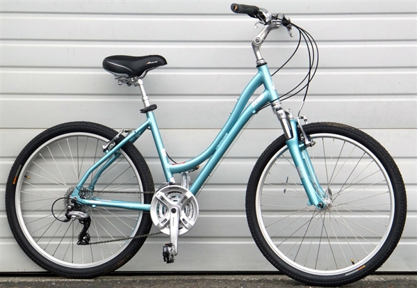 19" RALEIGH Venture 4.0 Aluminum Step Through Comfort Commuter Bike ~5'10"-6'1""
