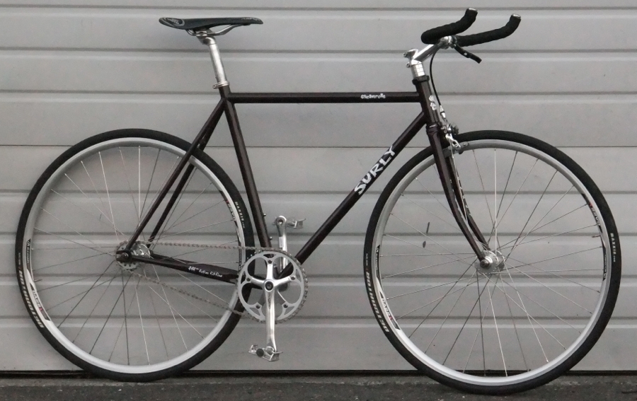 53cm SURLY Steamroller Fixed Gear Road Bike ~5'6