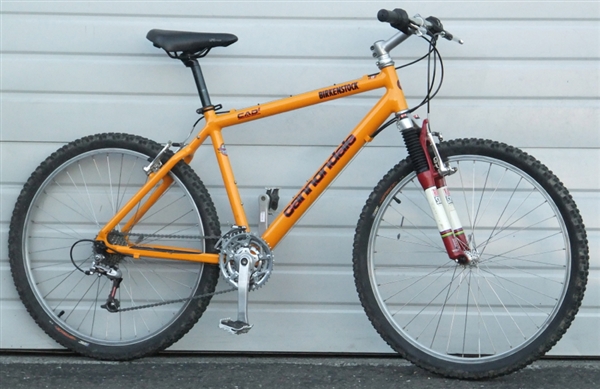 18" Cannondale Birkenstock USA Made Aluminum Rock Shox 27 Speed Mountain Bike 5'7"-5'11"