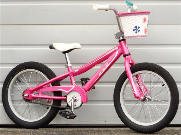 SPECIALIZED Hotrock Pink Single Speed Coaster Brake 16" Wheel Kids Bike ~Ages 3-5