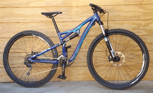 Small SPECIALIZED Camber 29er Deore Full Suspension Mountain Bike ~5'2"-5'5"