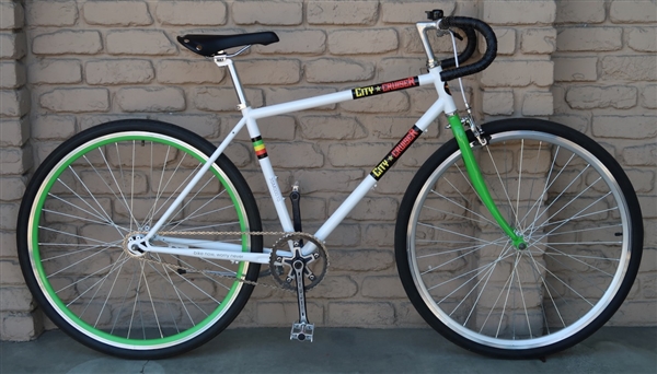 Small BICYCLE CZAR Rasta City Cruiser 1 Speed Drop Bar City Bike ~5'3"-5'7"