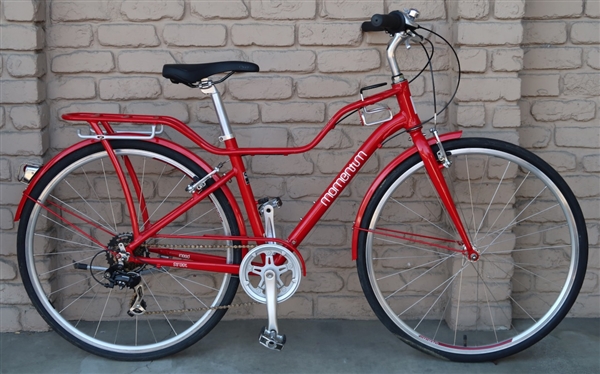 Small MOMENTUM Street Aluminum Step-Thru Commuter Town Bike ~5'3"-5'7"