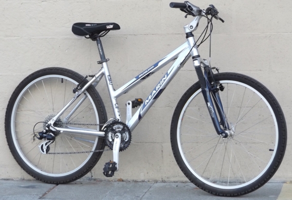 15" MARIN Bolinas Ridge Aluminum Step Through Comfort Commuter Bike ~5'3"-5'7"