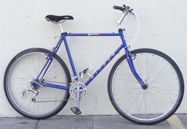 22.5" MIYATA Sportcross Lugged Cromoly City Utility Bike ~6'1"-6'4"