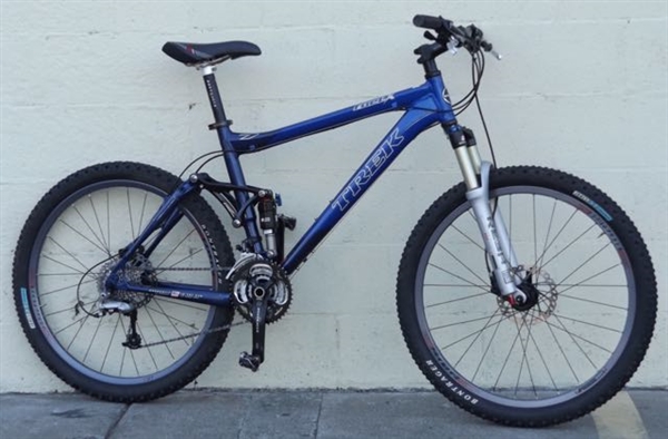 Large TREK Fuel EX 7 Full Suspension Hydro Disc USA Made Mountain Bike ~5'10"-6'1"