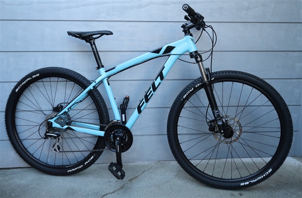 18" FELT Nine80 Hardtail Hydro Disc 29'er Mountain Bike ~5'7"-5'10"