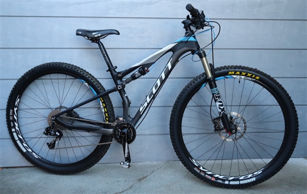 Small SCOTT Spark 930 Carbon 29" SRAM Fox Full-Suspension XC Mountain Bike ~5'2"-5'5"