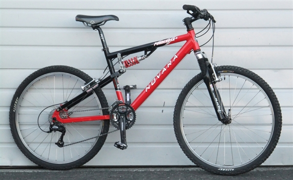 15" Novara Ponderosa FS Full Suspension Aluminum Mountain Bike 5'5"-5'8"