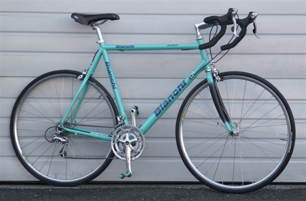 61cm BIANCHI Giro Aluminum 27 Speed Road Bike ~6'1"-6'4"