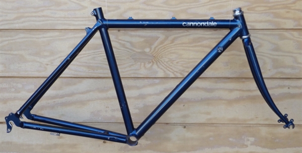 46cm Cannondale butted aluminum 26" wheel road touring frameset USA