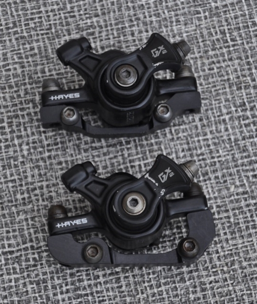 Hayes GX2 mechanical disc brake calipers pair